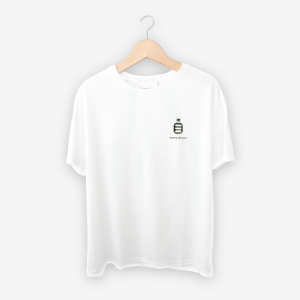 T-shirt white istotny element “056”