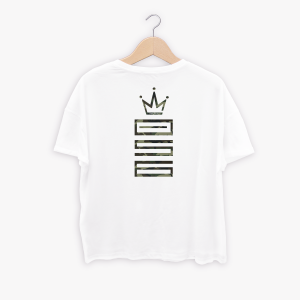 T-shirt white istotny element “056”