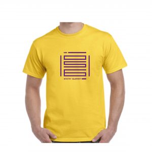 T-shirt “056” istotny element zółty